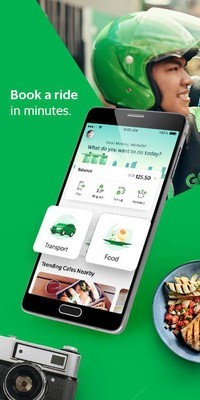 grab打车app