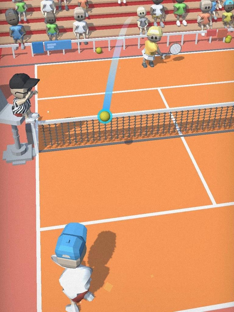 网球滑动