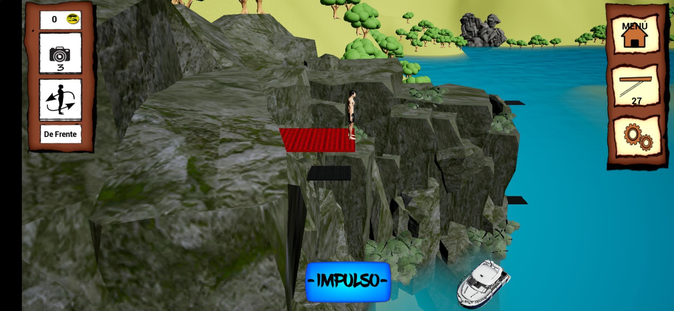 悬崖跳水模拟器